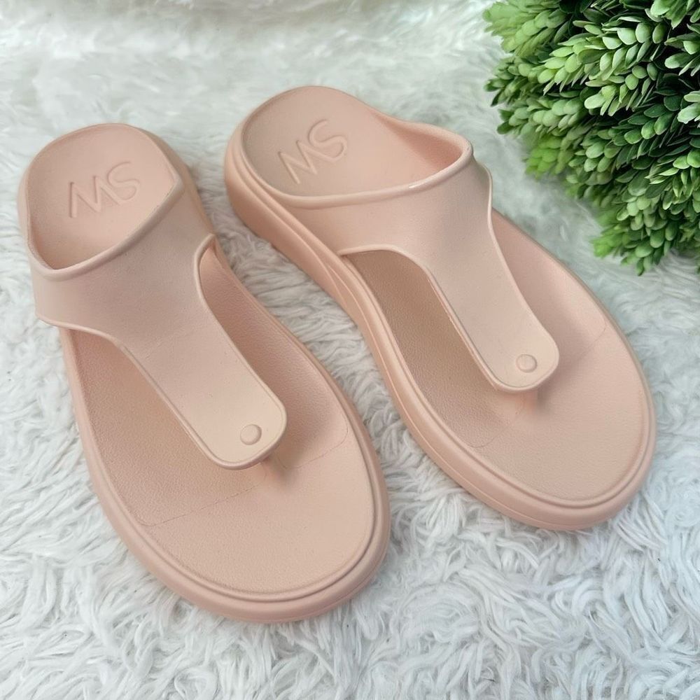 Stuart Weitzman Stuflex‎ T Strap Sandals in Rosewater Womens size US 7 B New - Picture 2 of 8